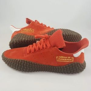 New Adidas Originals Kamanda 01 Rust Orange